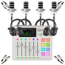 Rode Rodecaster Pro II Quad Bundle, White