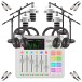 Rode Rodecaster Pro II Quad Bundle, White - Bundle
