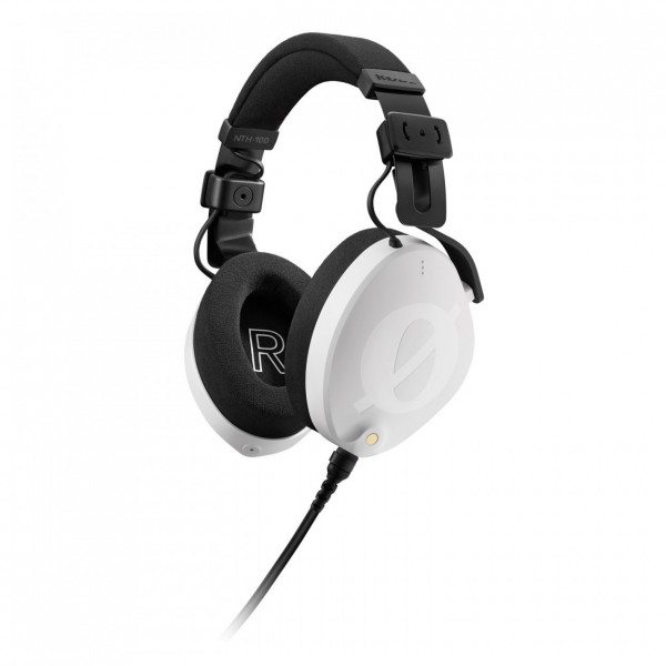 Rode NTH-100 Studio Headphones, White - Angled