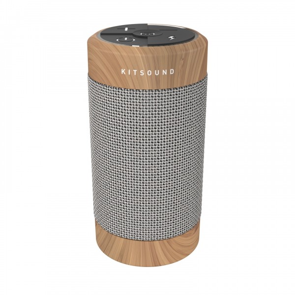 Kitsound Diggit 55 Portable Bluetooth Speaker - front