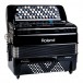 Roland FR1 Compact V- Accordion  with Speakers - Button Type - Black 