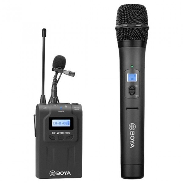 Boya BY-WM8 PRO-K3 Wireless Microphone System for DSLRs & Camcorders - System