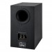 ELAC Debut 3.0 B6.3 Bookshelf Speaker, Black - Rear View