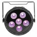 QTX PAR-180 High Power RGB PAR Light with Remote - Front