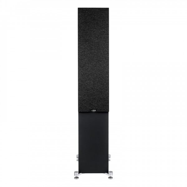 ELAC Debut 3.0 F5.3 Floorstanding Speaker, Front with Magnetic Grille Attached