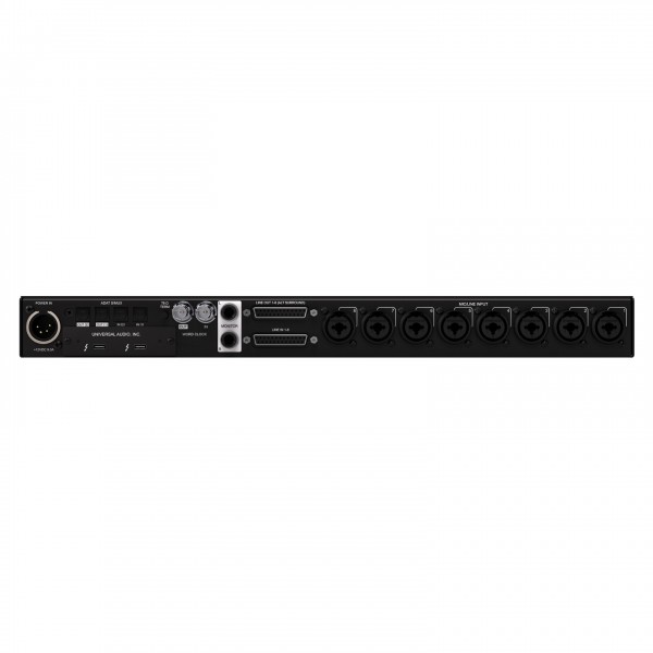 Universal Audio Apollo x8p Gen 2 Essentials+ Ediiton Audio Interface - Rear
