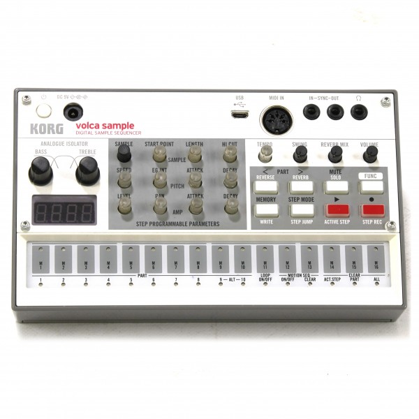 Korg Volca Sample 2 Digital Sample Sequencer - Secondhand