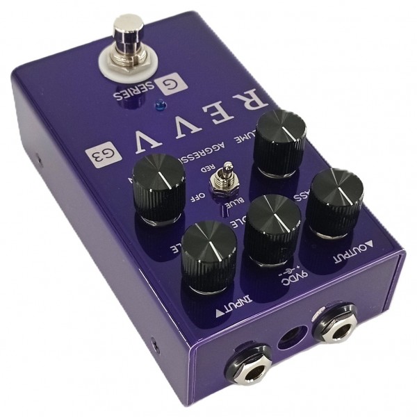 ギター REVV G3 Distortion Revv G3 Distortion pedał | Gear4music