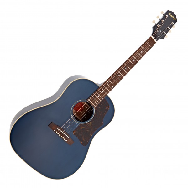 Epiphone J-45 All Solid Electro Acoustic Guitar, Aged Viper Blue