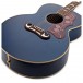 Epiphone J-200 All Solid Electro Acoustic, Aged Viper Blue