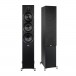 ELAC Debut 3.0 F6.3 Floorstanding Speakers (Pair), Black