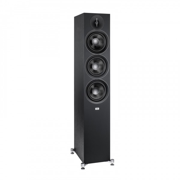 ELAC Debut 3.0 F6.3 Floorstanding Speaker, Black