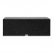 ELAC Debut 3.0 C5.3 Centre Speaker, Black Front View with Magnetic Grille Attached