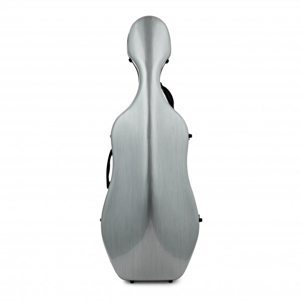 Fibreglass Cello Case by Gear4music, Silver