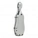 Fibreglass Cello Case by Gear4music, Silver