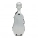 Fibreglass Cello Case by Gear4music, Silver