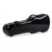 Gewa Air 2.0 Shaped Viola Case, Black Gloss - back