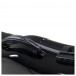 Gewa Air 2.0 Shaped Viola Case, Black Gloss - handle