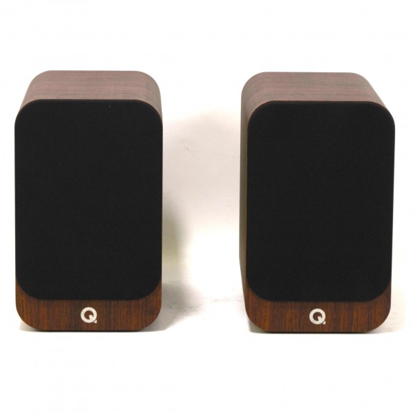 Q Acoustics Q 3030i Bookshelf Speakers (Pair), English Walnut - Secondhand