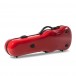 Gewa Air 2.0 Shaped Viola Case, Red Gloss - back