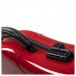 Gewa Air 2.0 Shaped Viola Case, Red Gloss- handle and lock