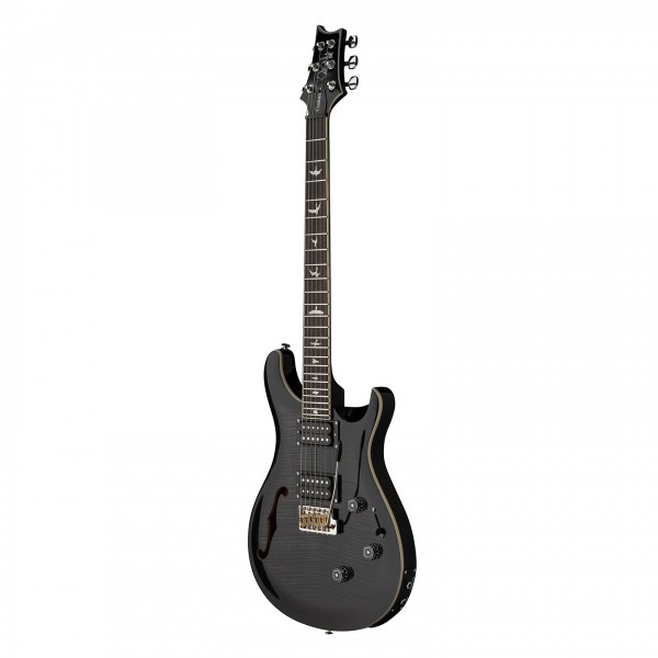 PRS SE Custom 24 Semi-Hollow Piezo, Charcoal Burst at Gear4music