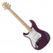 PRS SE Silver Sky Left Handed MN, Summit Purple - Front