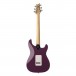 PRS SE Silver Sky Left Handed MN, Summit Purple - Back