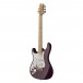 PRS SE Silver Sky Left Handed MN, Summit Purple - Angled