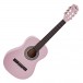 Junior 1/2 Klassisk Guitar, Pink, fra Gear4music