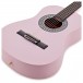 Junior 1/2 Classical Guitar by Gear4music, Pink