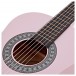 Junior 1/2 Classical Guitar by Gear4music, Pink