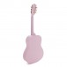 3/4 Classical Guitar, Pink, by Gear4music