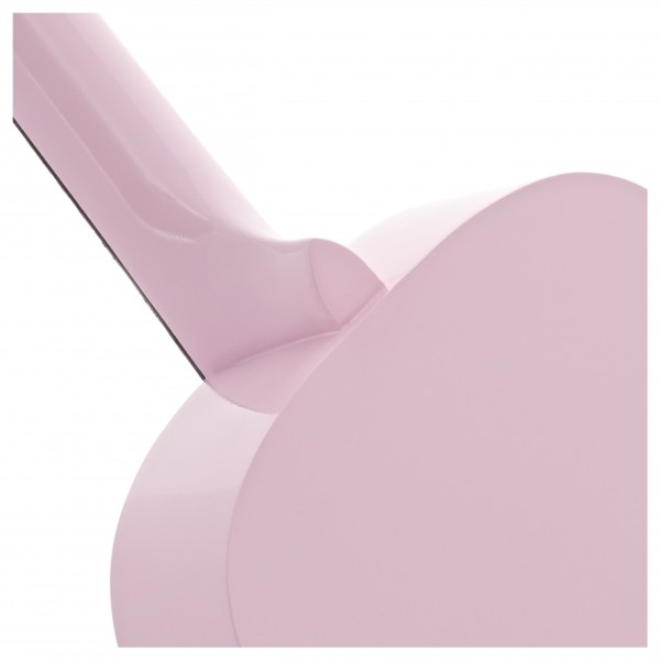3/4 Classical Guitar, Pink, by Gear4music