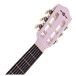 3/4 Classical Guitar, Pink, by Gear4music