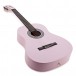 3/4 Classical Guitar, Pink, by Gear4music