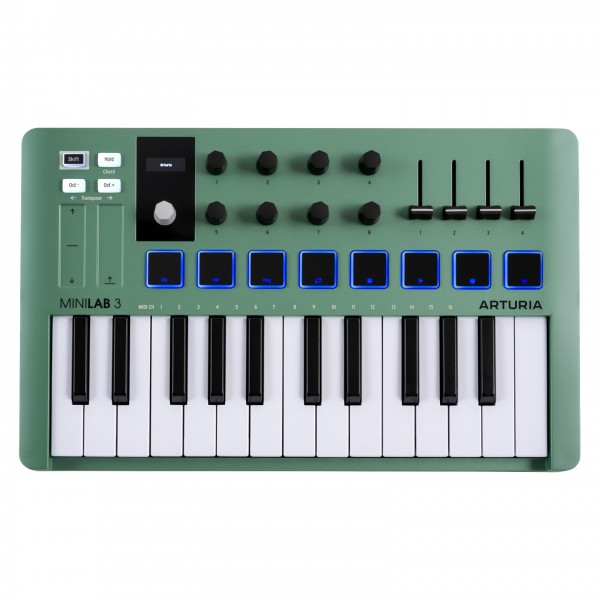 Arturia MiniLab 3, Mint - Top