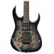 Ibanez RG1070PBZ Premium 2018, Charcoal Black Burst front close up