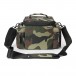 Magma 7-Inch Vinyl Record Bag, Camo Green - Front Closed