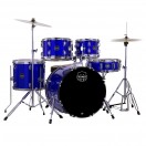 Mapex Comet Series Compact 20'' Fusion Drum Kit, Indigo Blue - Nearly New