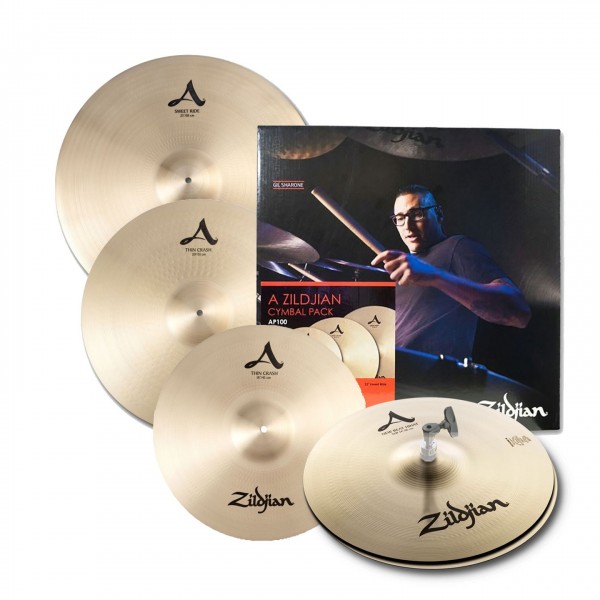 Zildjian A Zildjian Cymbal Pack AP100 15" New Beat Hi Hats, 18", 20" Thin Crash & 23" Sweet Ride