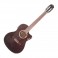 Ortega RCE138-T4STR Electro Nylon String, Stained Red - Ex Demo