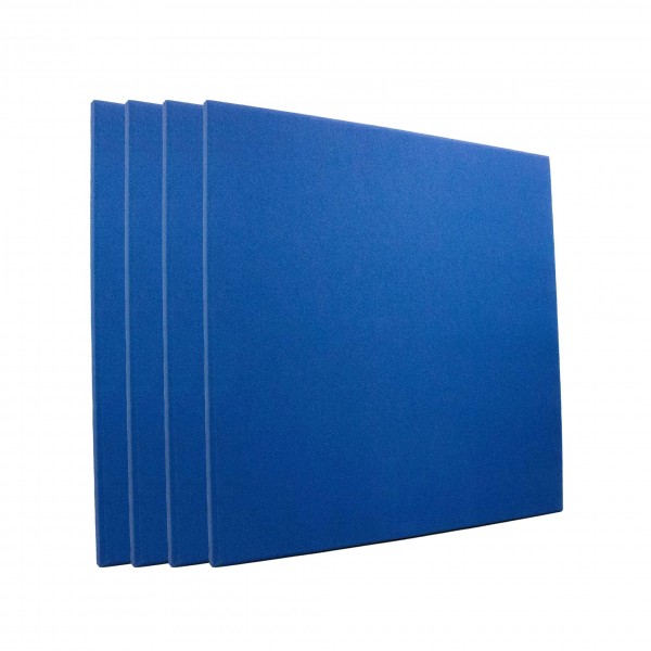 StudioPANEL Acoustic Panels 600mm x 600mm, Navy Blue x 4