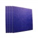 StudioPANEL Acoustic Panels 600mm x 600mm, Purple x 4