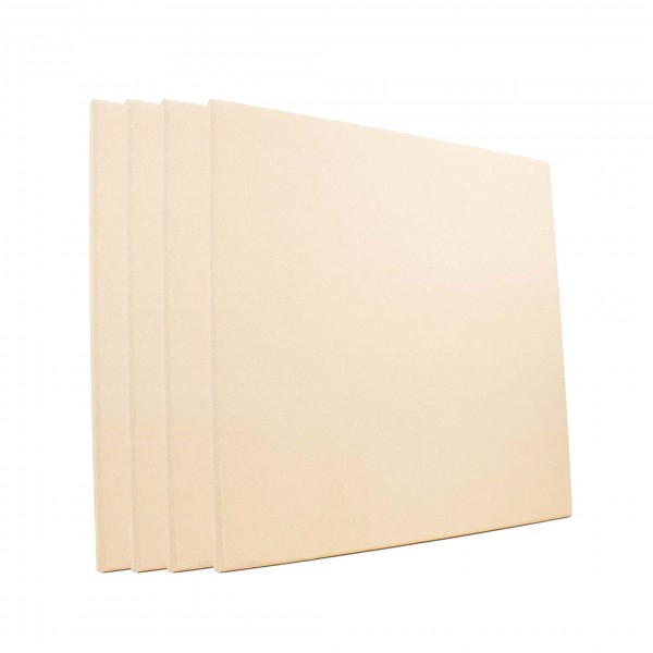 StudioPANEL Acoustic Panels 600mm x 600mm, Beige x 4