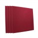 StudioPANEL Acoustic Panels 600mm x 600mm, Burgundy x 4