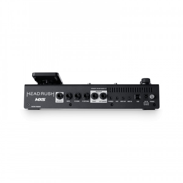 HeadRush MX5 Multi-Effects Processor - outputs inputs
