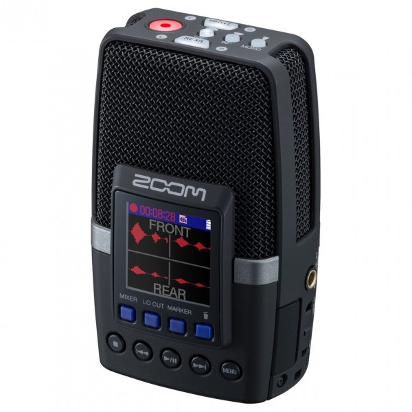 Zoom H2essential Handy Recorder - Main Angled