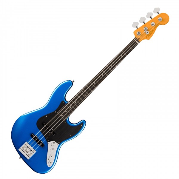 Fender American Ultra II Jazz Bass EB, Noble Blue - Front