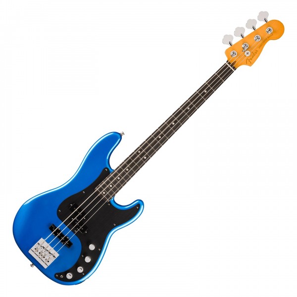 Fender American Ultra II Precision Bass EB, Noble Blue - Front